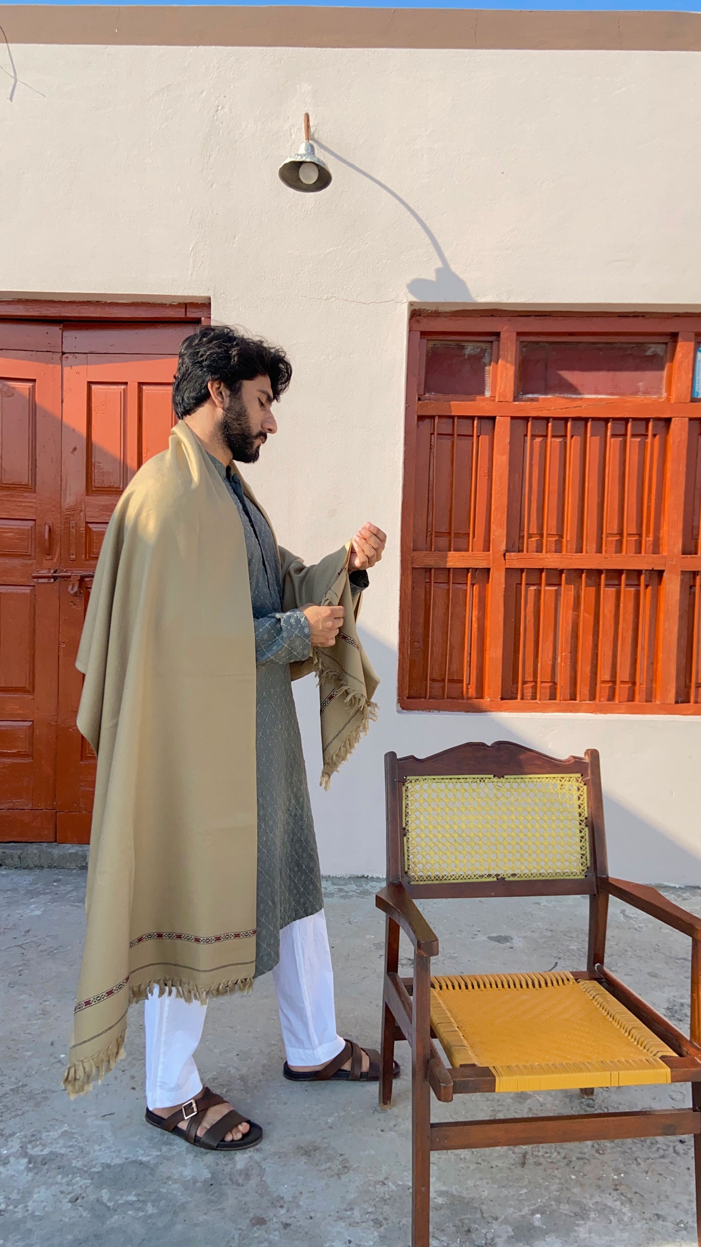 Light Weight Swati Dhussa Shawl For Men | Kamaal Khan Shawls