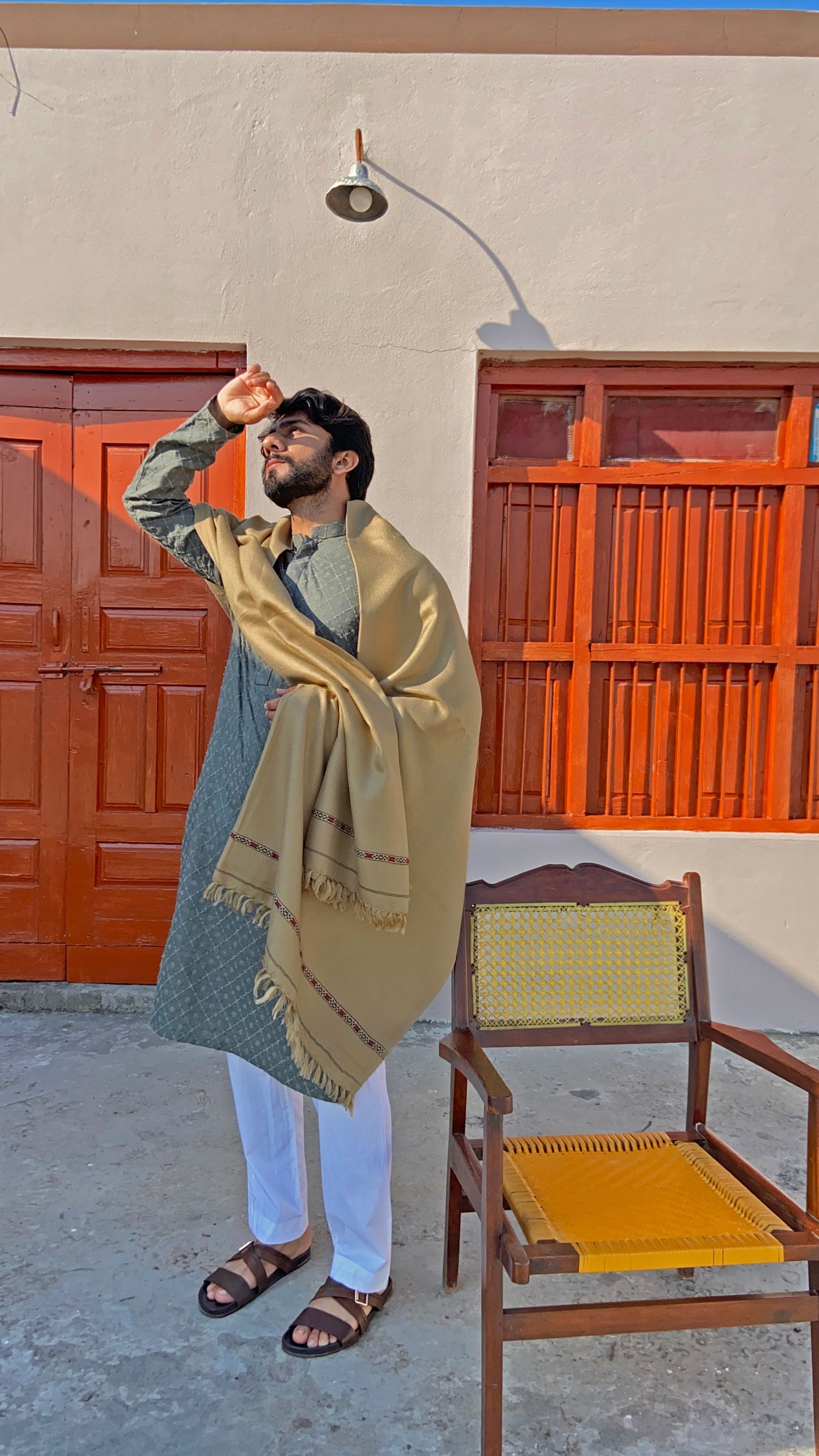 Light Weight Swati Dhussa Shawl For Men | Kamaal Khan Shawls
