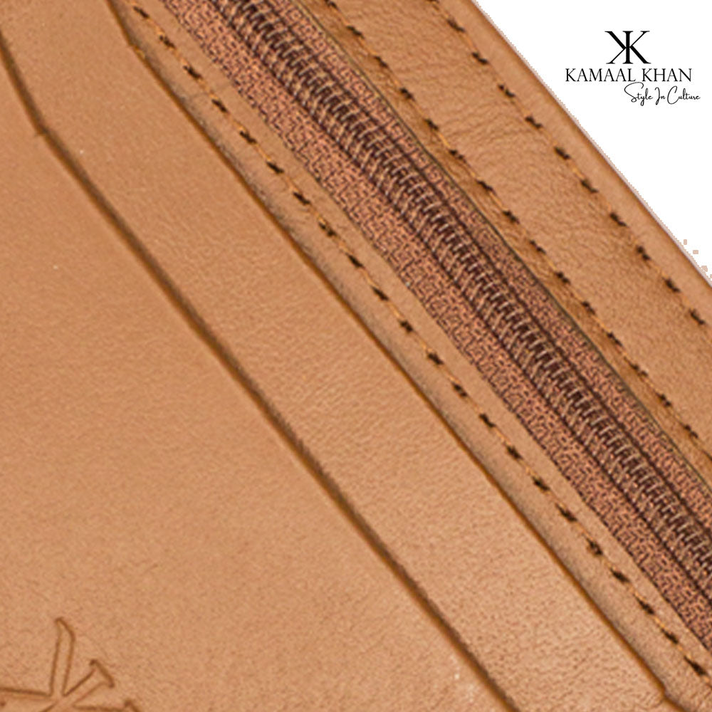 اصلی لیدر مردوں کے زپ کارڈ ہولڈر والیٹ | Slim Minimalist Wallet محفوظ زپر کے ساتھ