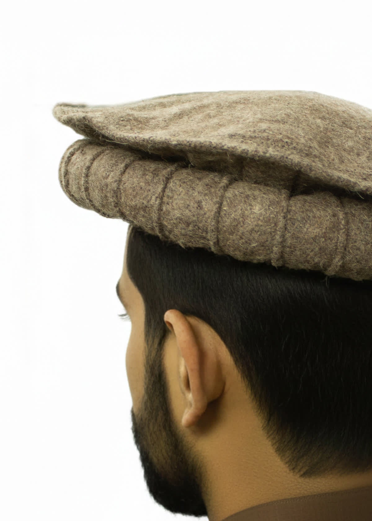 Chitrali - Pathani - Pakol Cap Double Ring - Topi