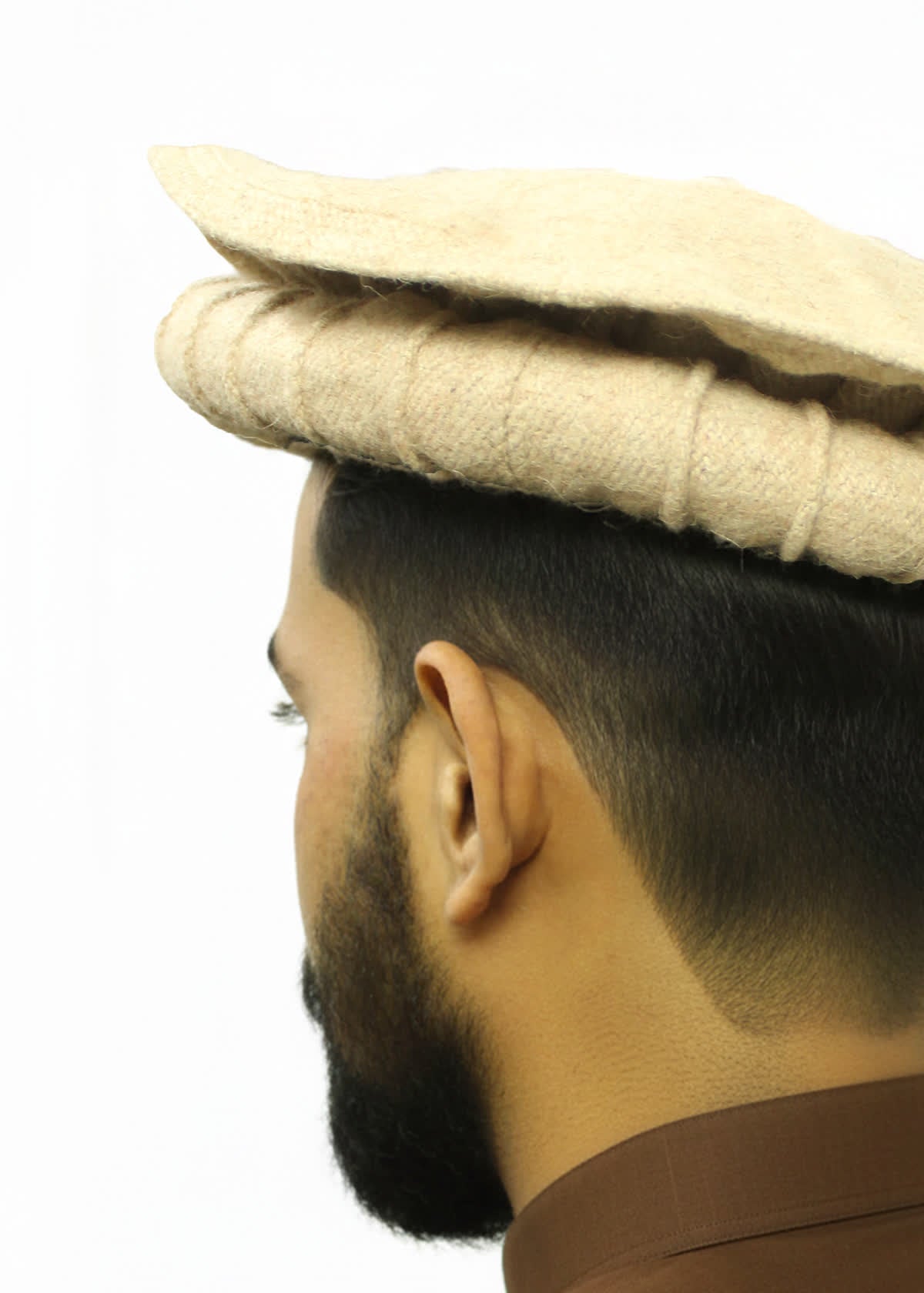 Chitrali - Pathani - Pakol Cap Double Ring - Topi