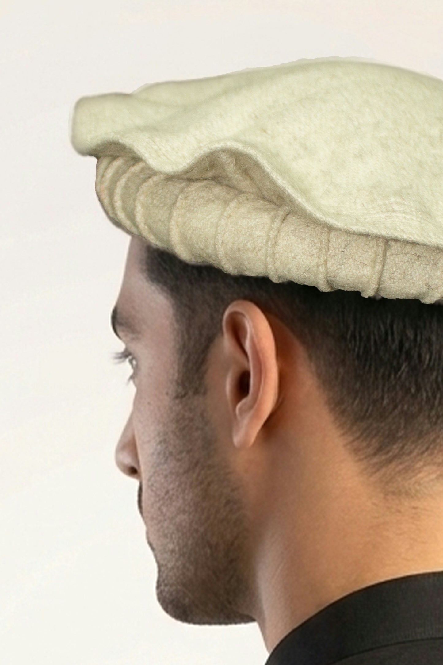 Chitrali - Pathani - Pakol Cap Double Ring - Topi