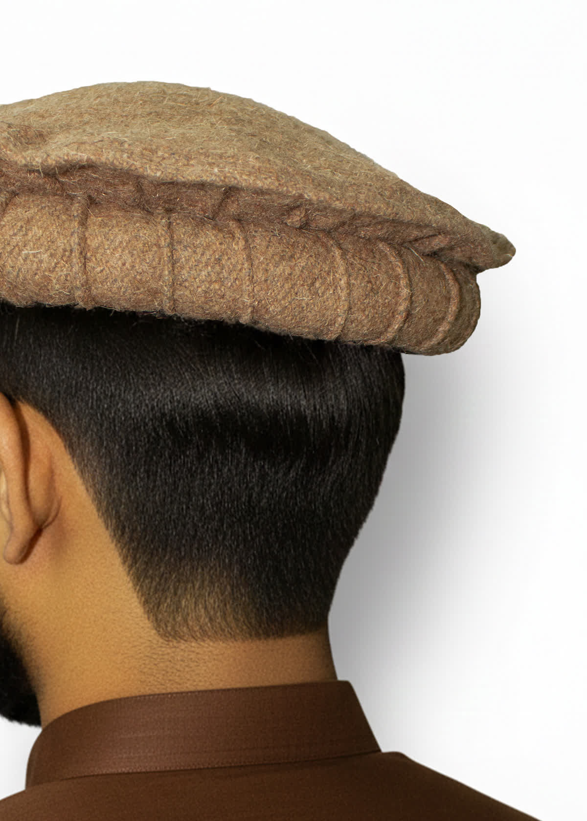 Chitrali - Pathani - Pakol Cap Double Ring - Topi