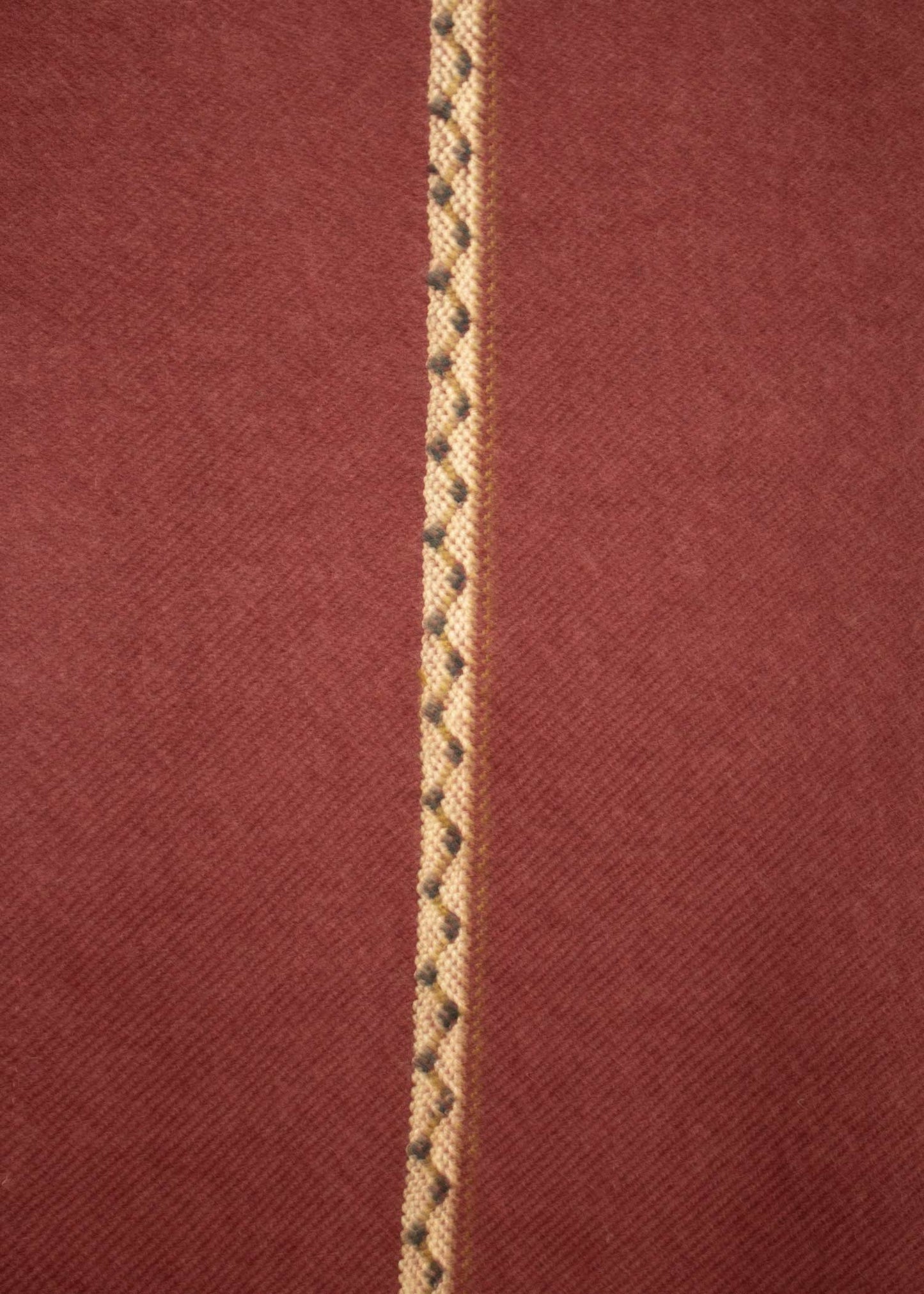 Pure Woolen Kashmiri Dhussa Shawl for Men - Multicolor Stripe Elegance