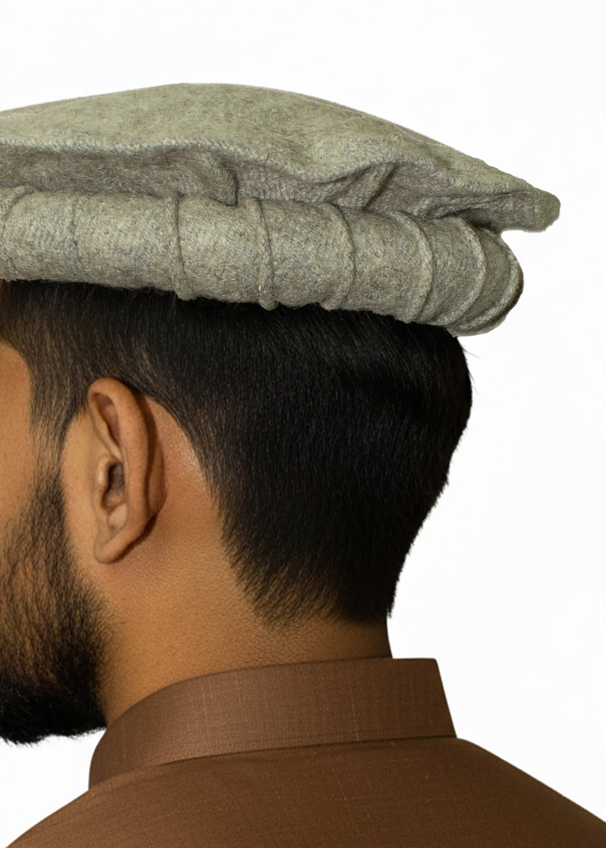 Chitrali - Pathani - Pakol Cap Double Ring - Topi