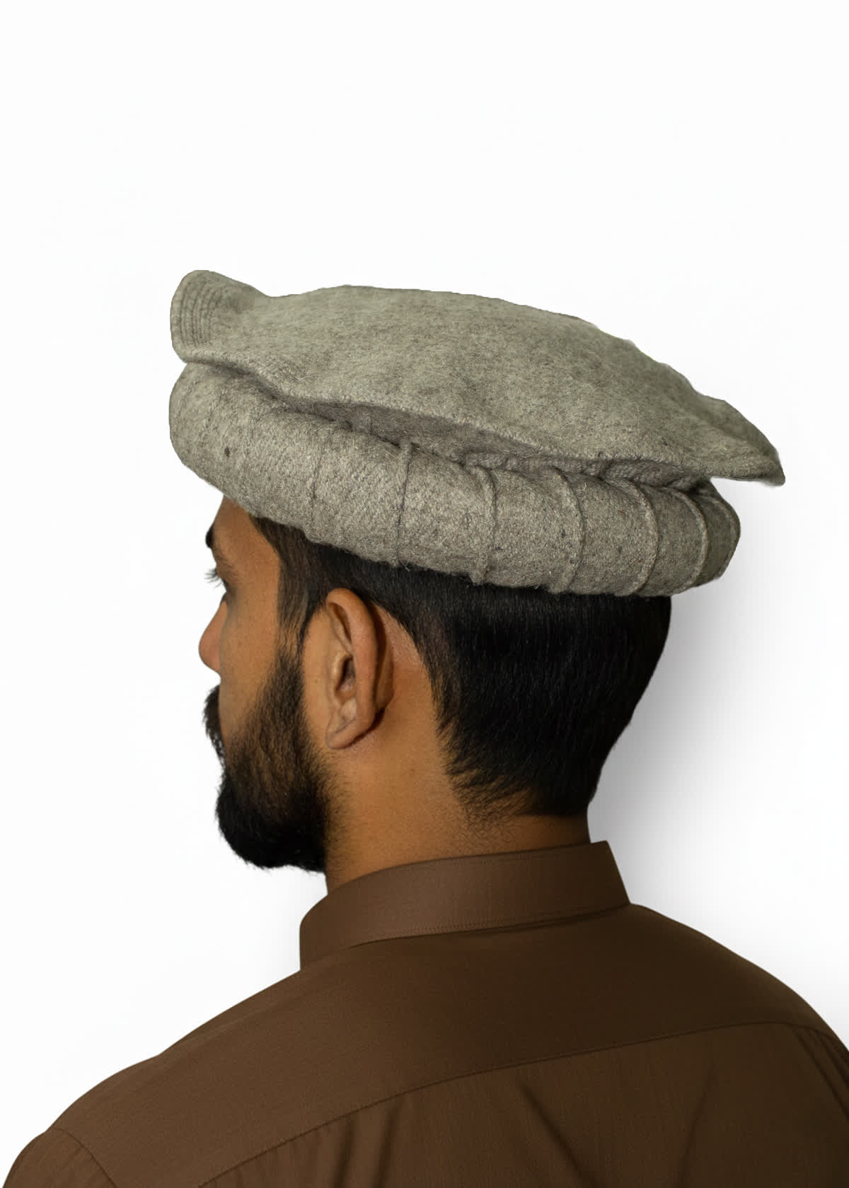 Chitrali - Pathani - Pakol Cap Double Ring - Topi