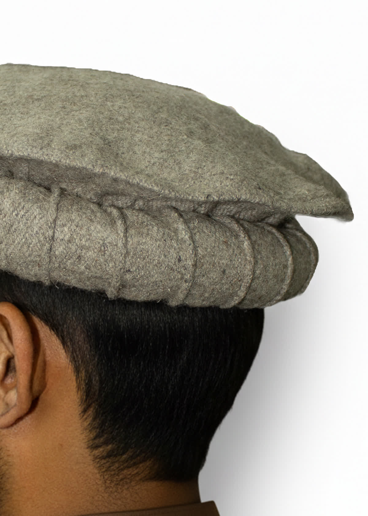 Chitrali - Pathani - Pakol Cap Double Ring - Topi