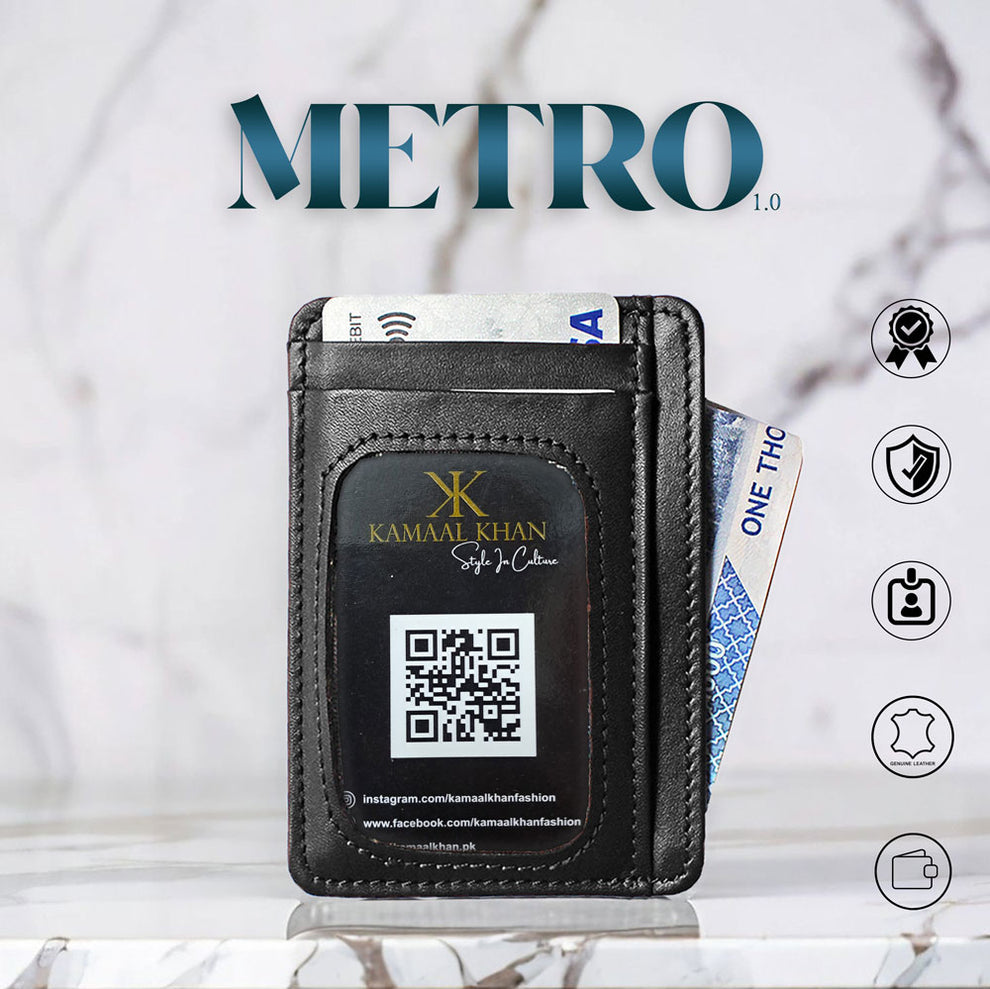 Genuine Leather Minimalist Men's Purse Wallet For Men No Fold Simple W ...