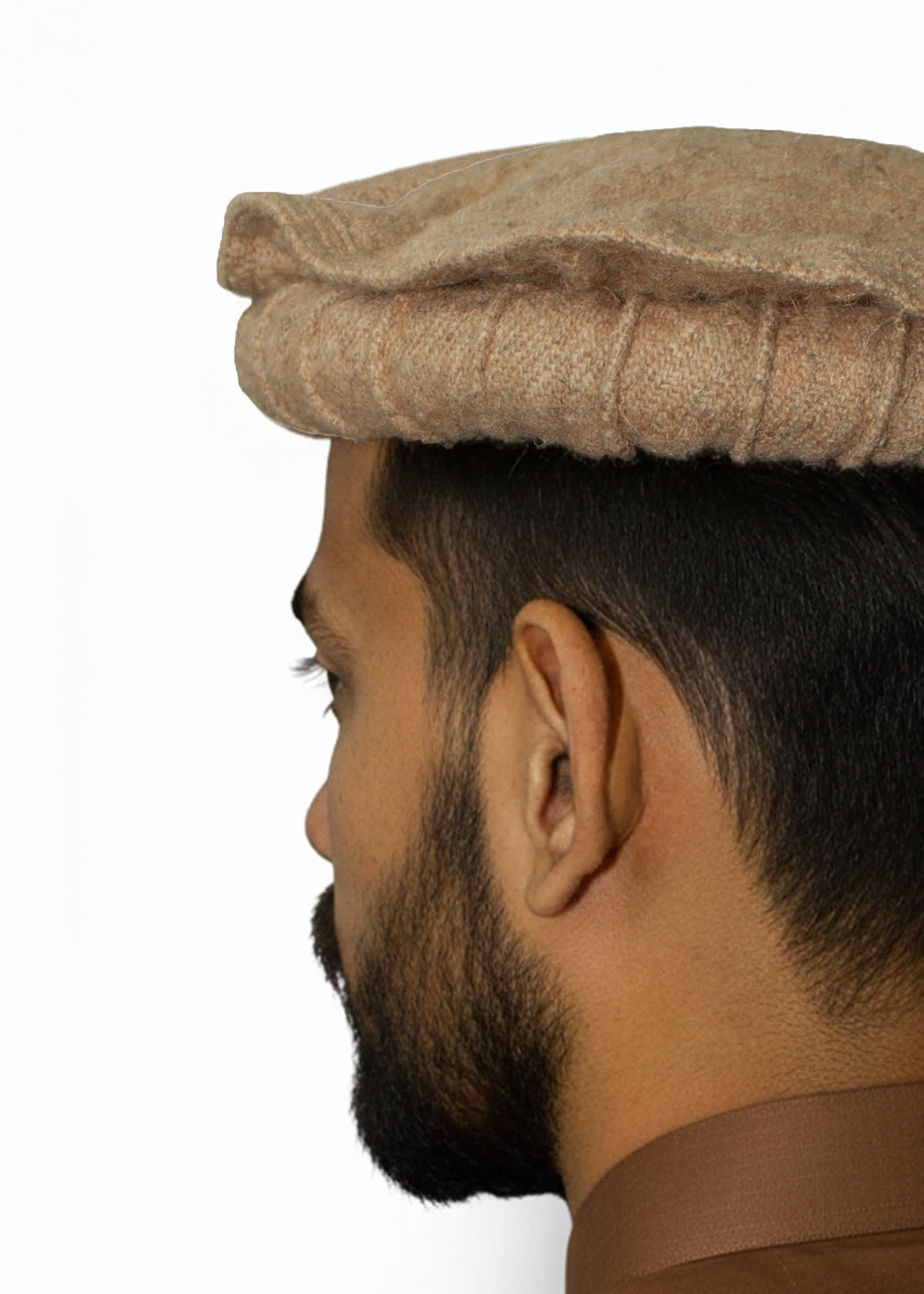 Chitrali - Pathani - Pakol Cap Double Ring - Topi