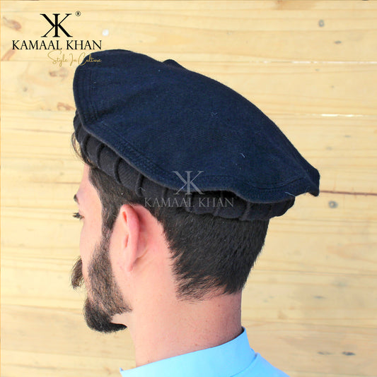 Chitrali - Pathani - Pakol Cap Double Ring - Topi
