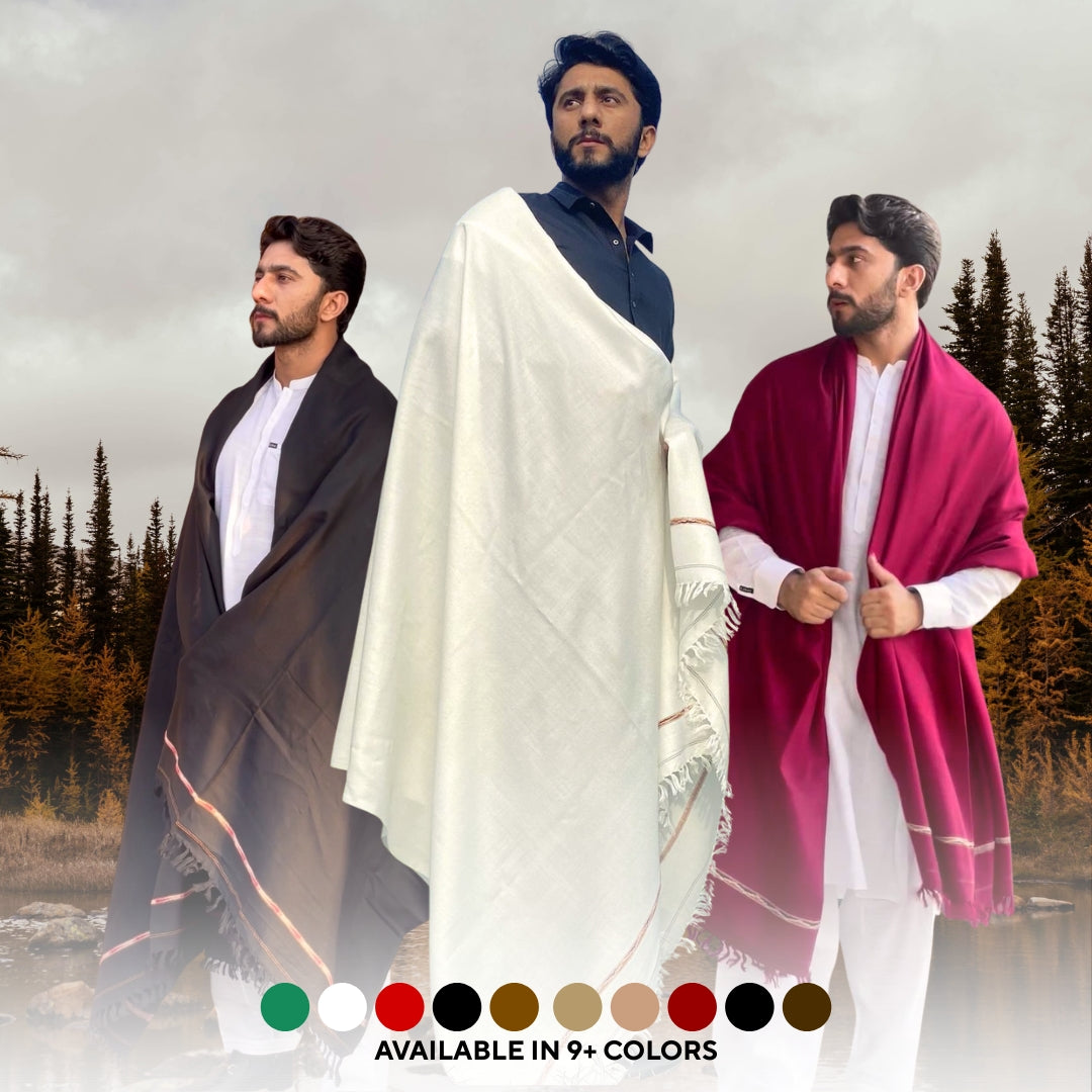 Light Weight Swati Dhussa Shawl For Men | Kamaal Khan Shawls