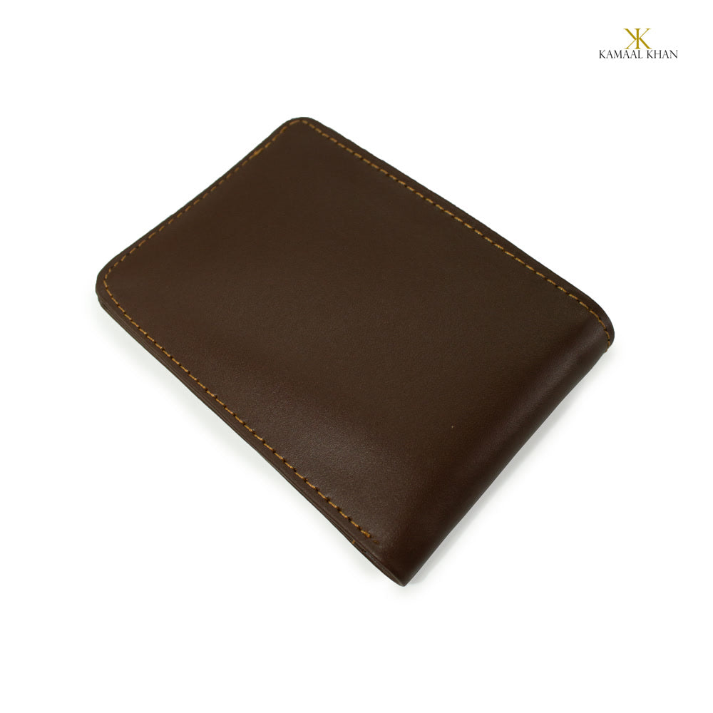Minimal Stash - Minimalist Sleek Single Fold Dollar Note Size Genuine Leather Wallet