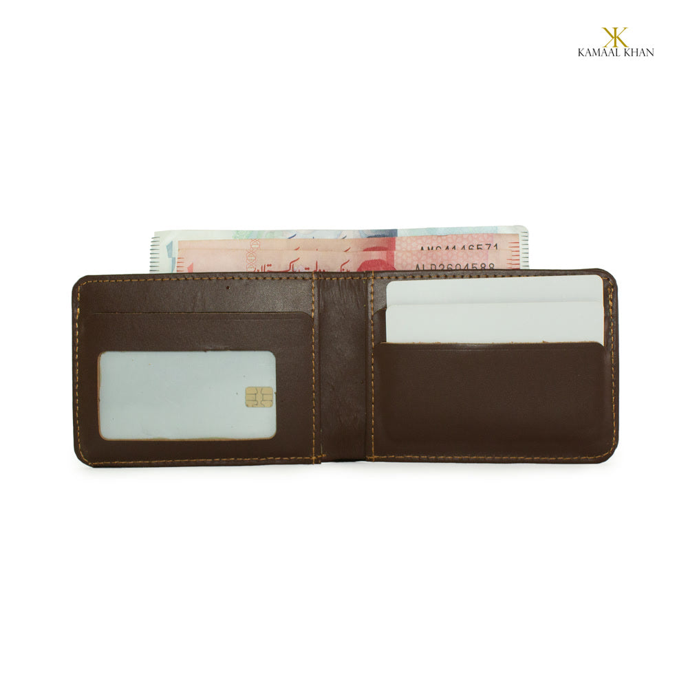 Minimal Stash - Minimalist Sleek Single Fold Dollar Note Size Genuine Leather Wallet