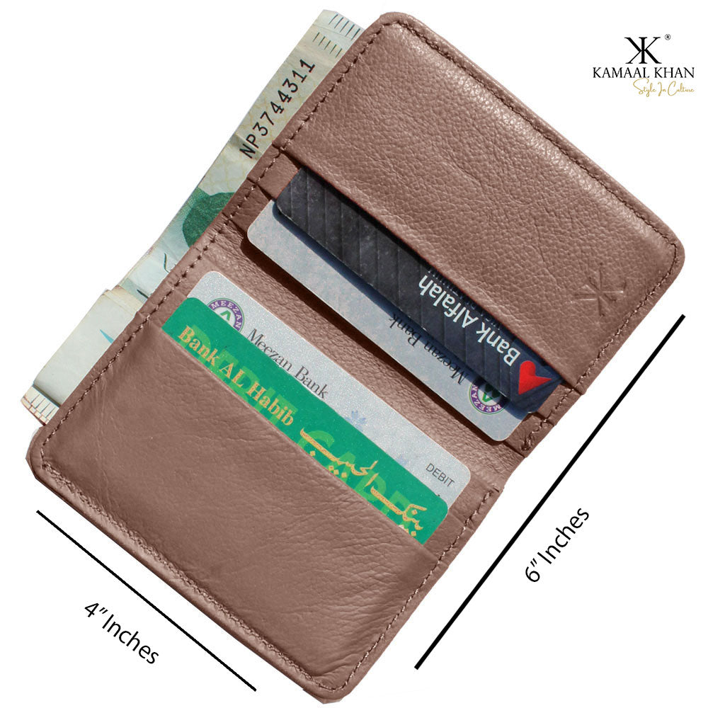 Genuine Leather Minimalist Men's Purse Long Wallet For Men Bi Fold Simple Wallet Clasp Card Holder Wallet