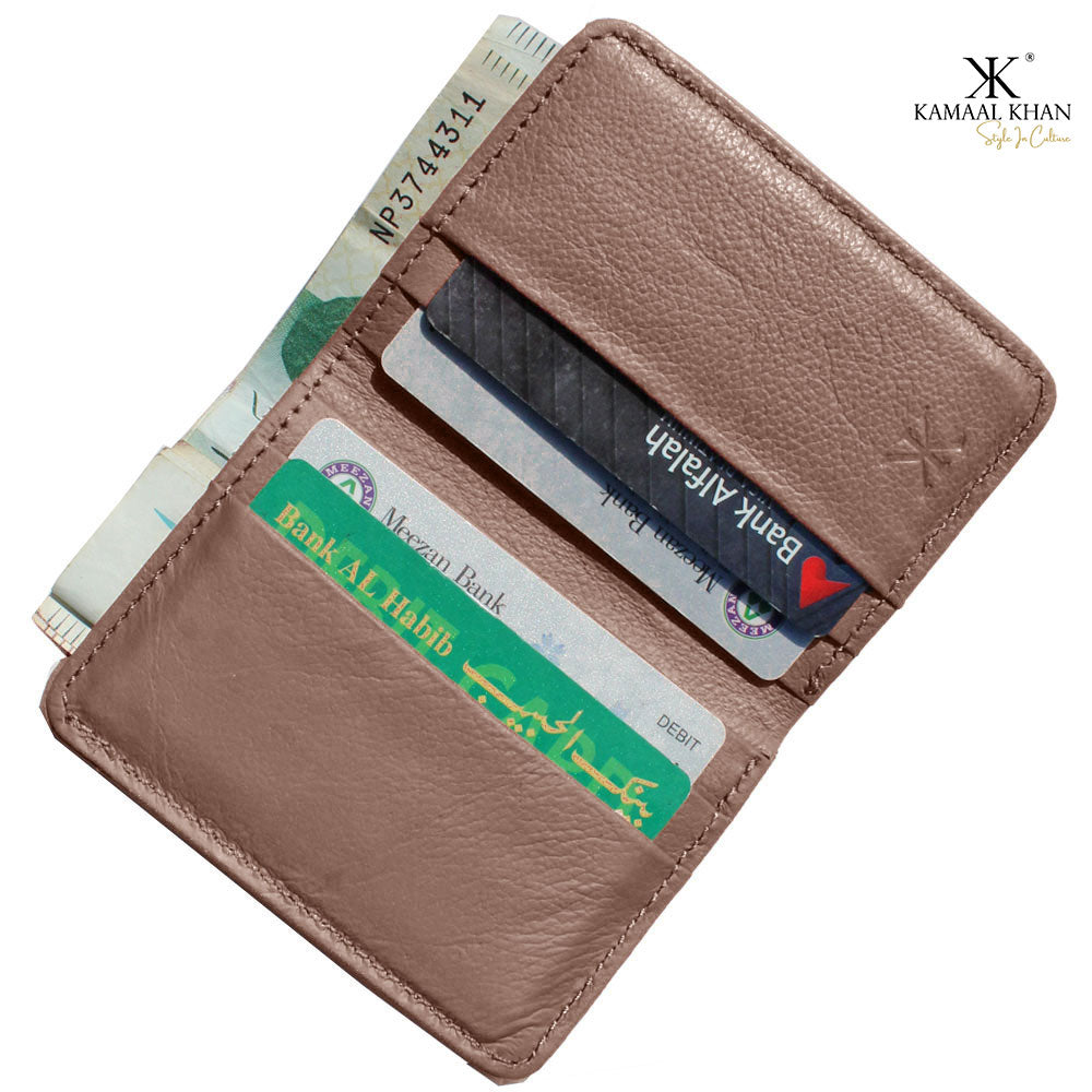 Genuine Leather Minimalist Men's Purse Long Wallet For Men Bi Fold Simple Wallet Clasp Card Holder Wallet